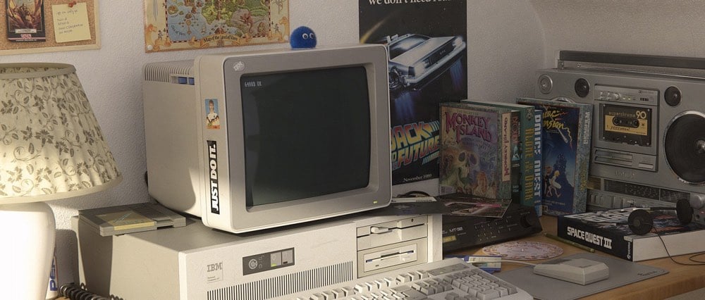 1991 Computer Render