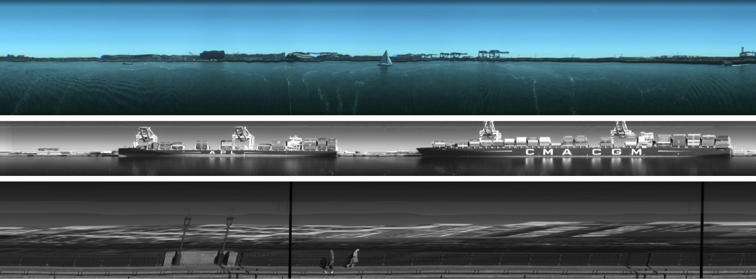 Using a Railway as a Massive Flatbed Scanner