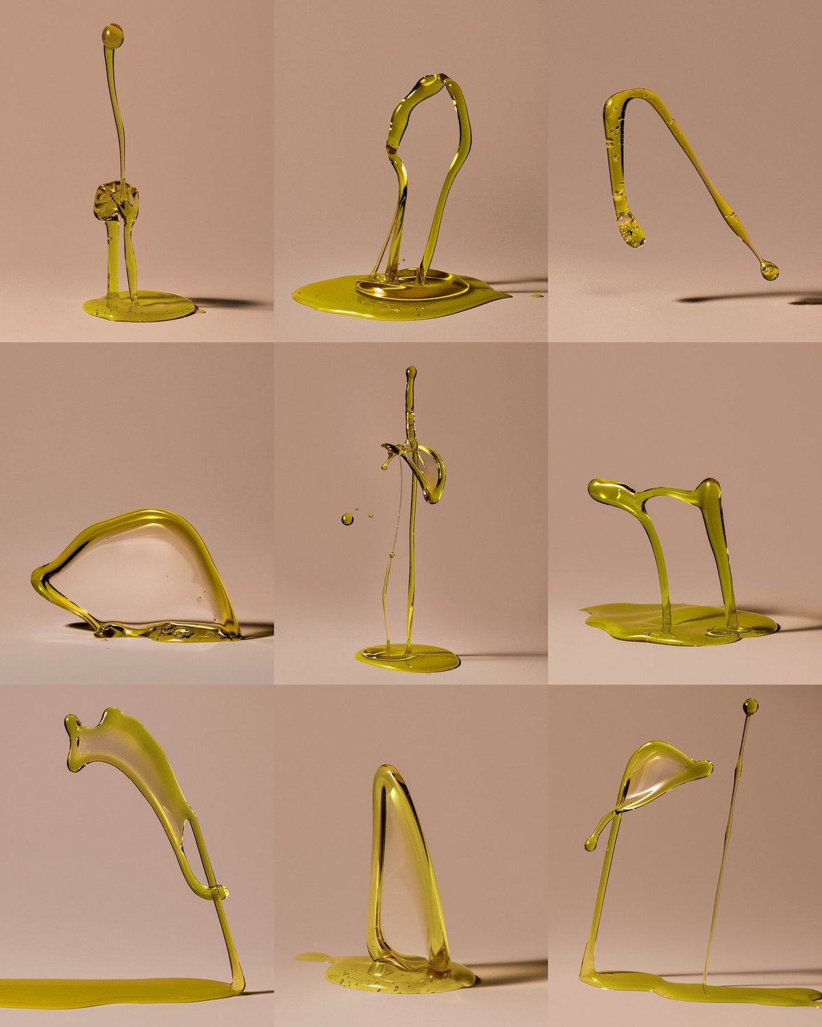 Olijfolie sculpturen