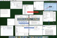 Command-Tab + Expose
