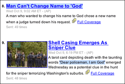 god? god the sniper?