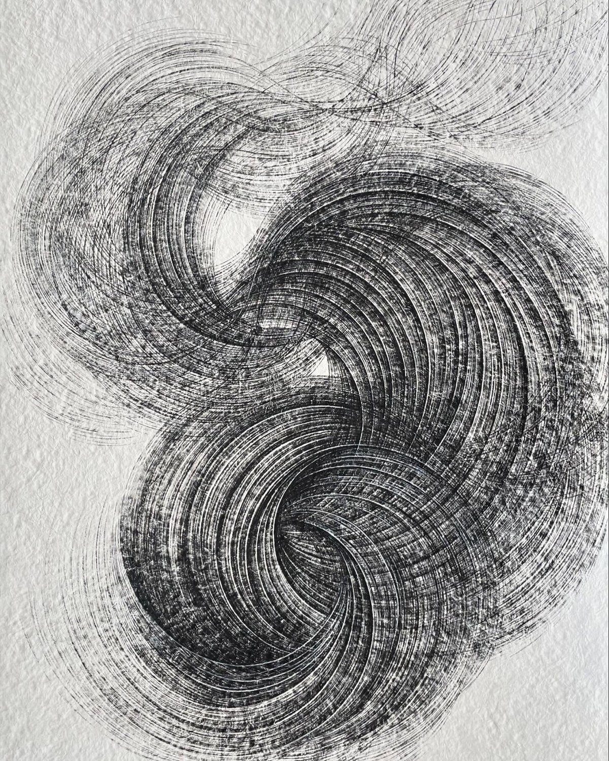 black and white swirling lines