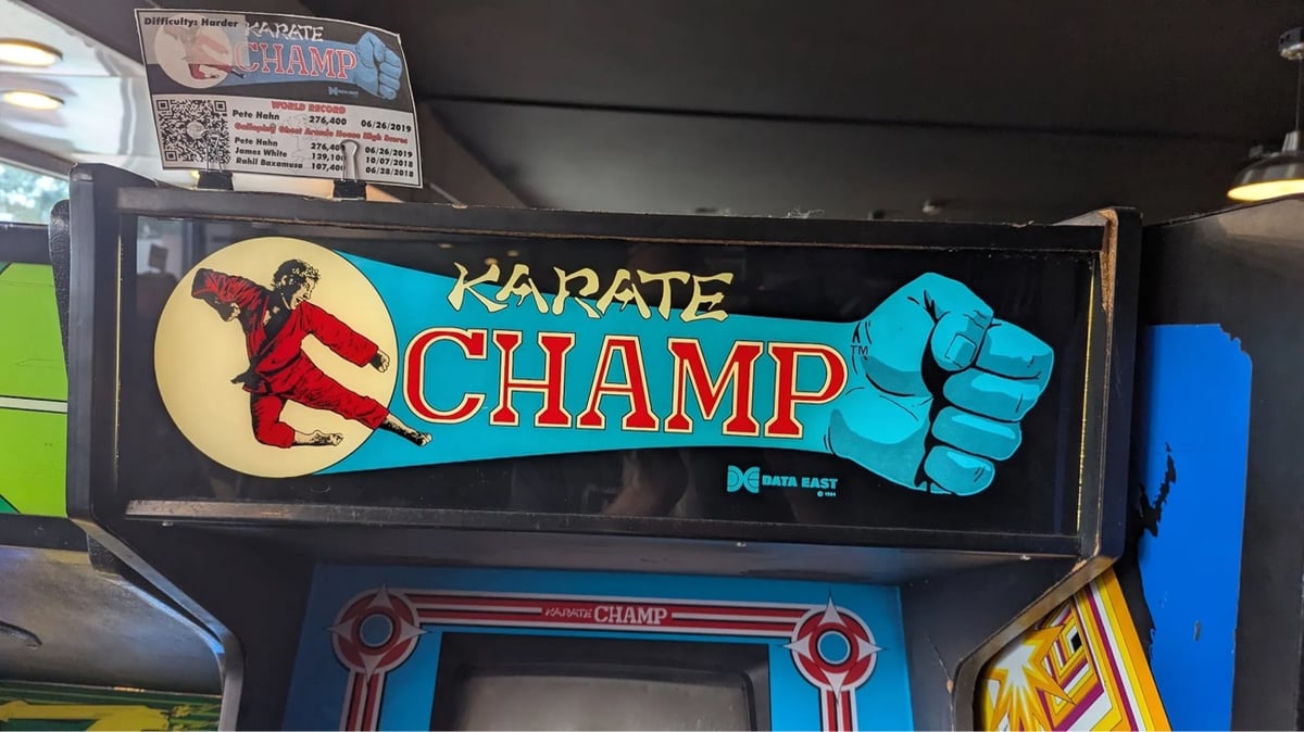 Gabinete para el héroe karate