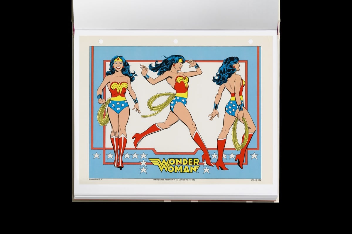 Wonder Woman from three different angles