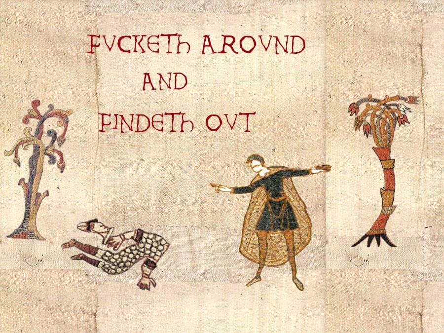 make-your-own Bayeux Tapestry