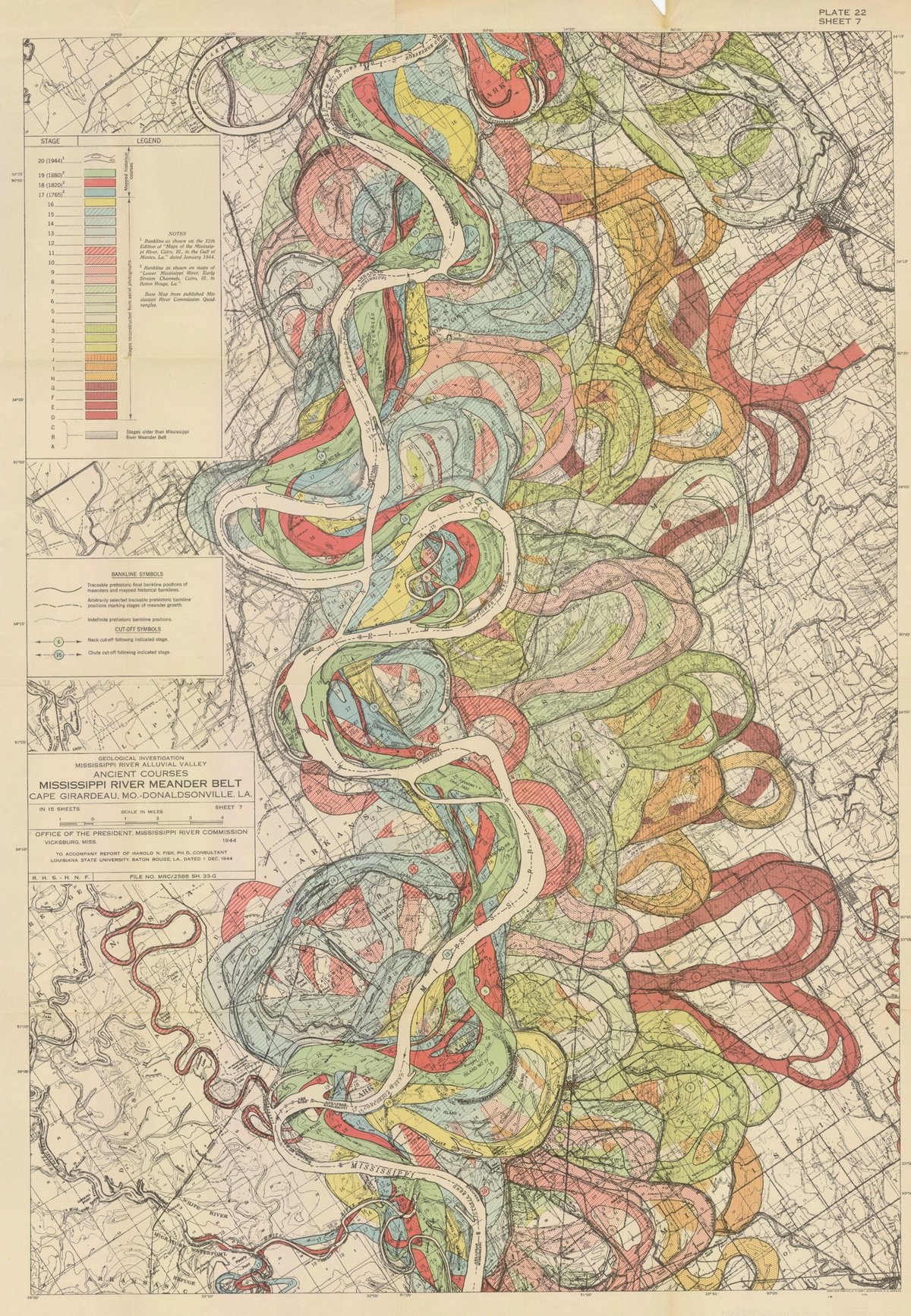 Harold Fisk Maps