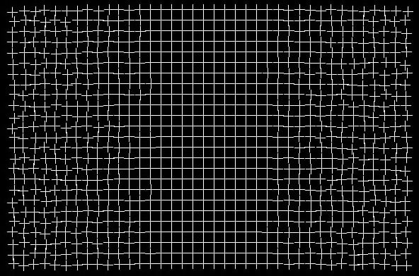 Healing Grid Optical Illusion