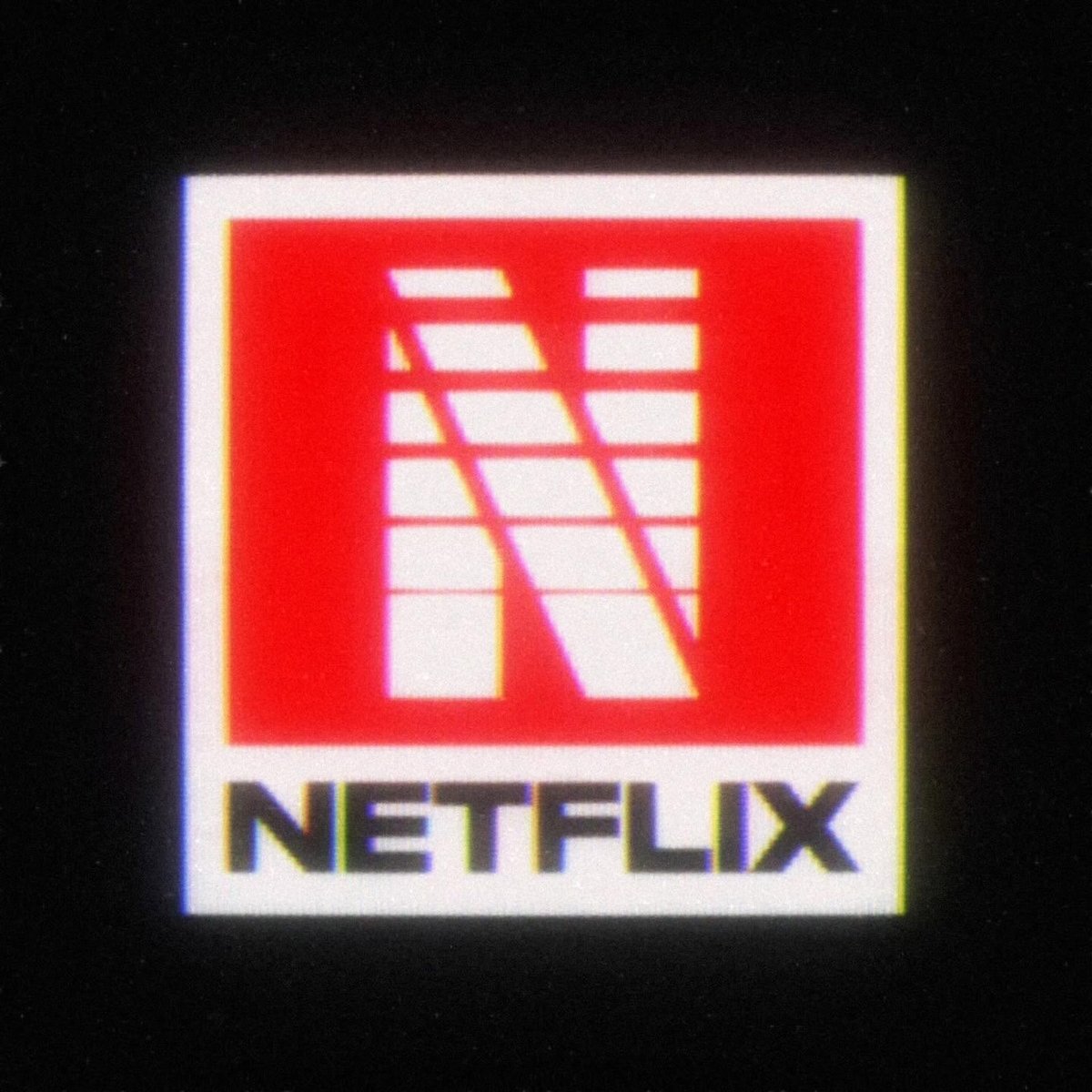 retro 80s version of the Netflix logo