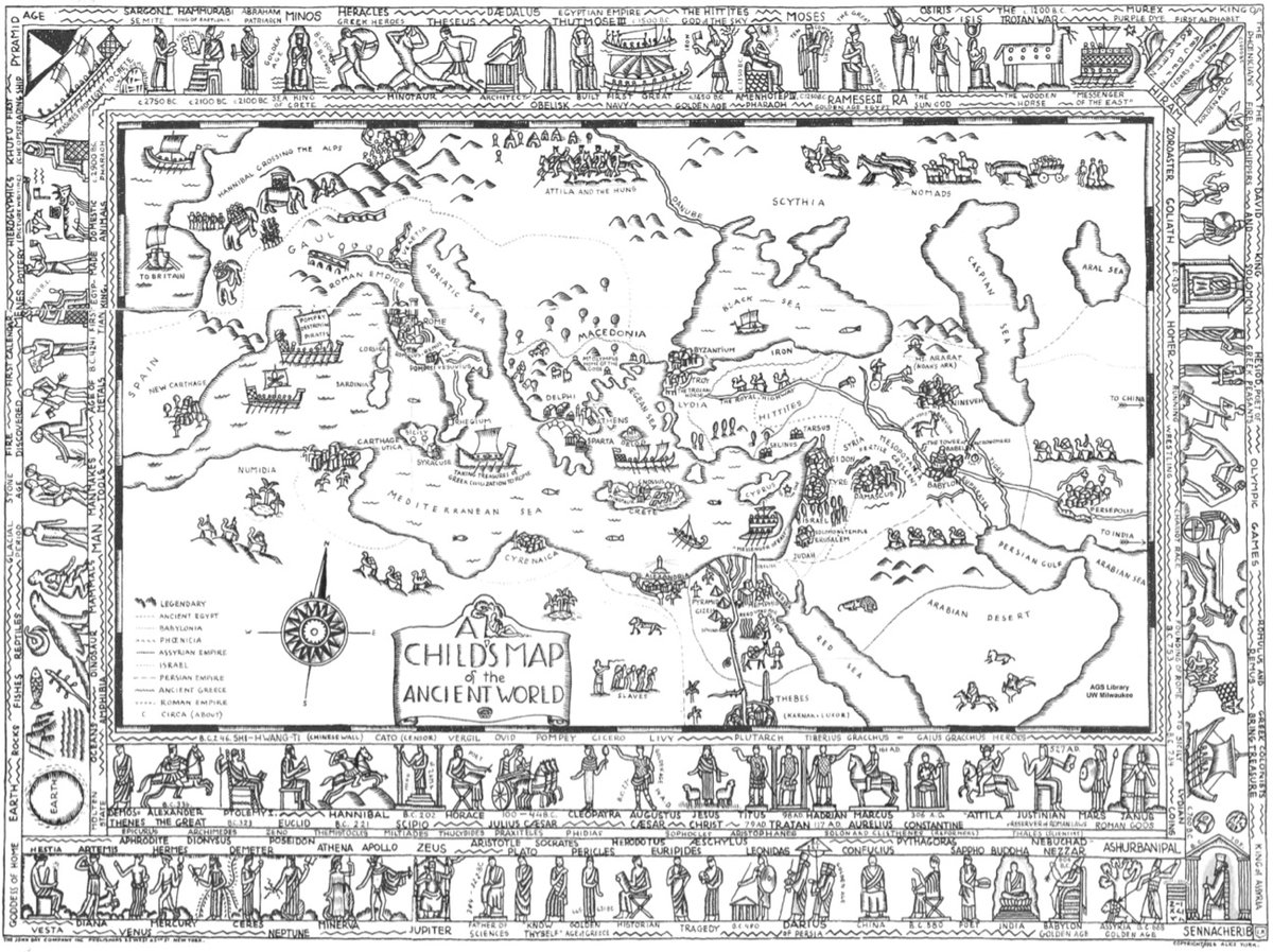 A Child's Map of the Ancient World