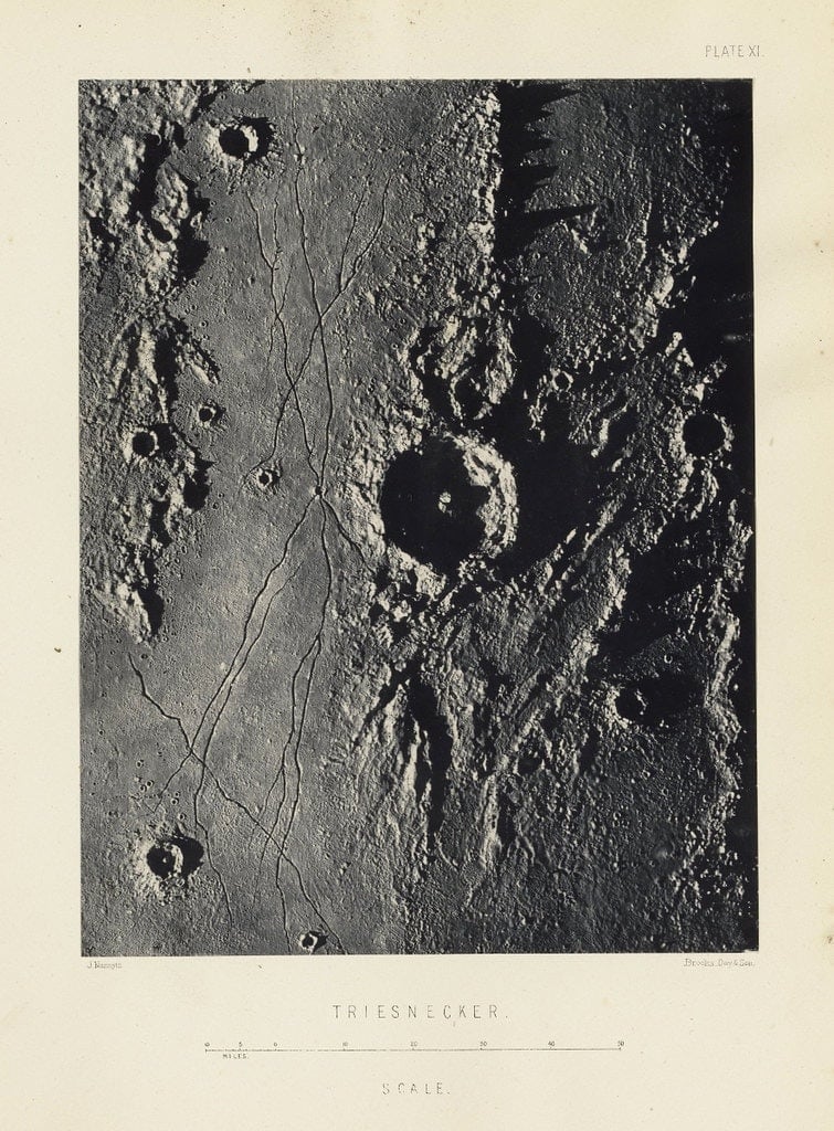gray moonscape with craters