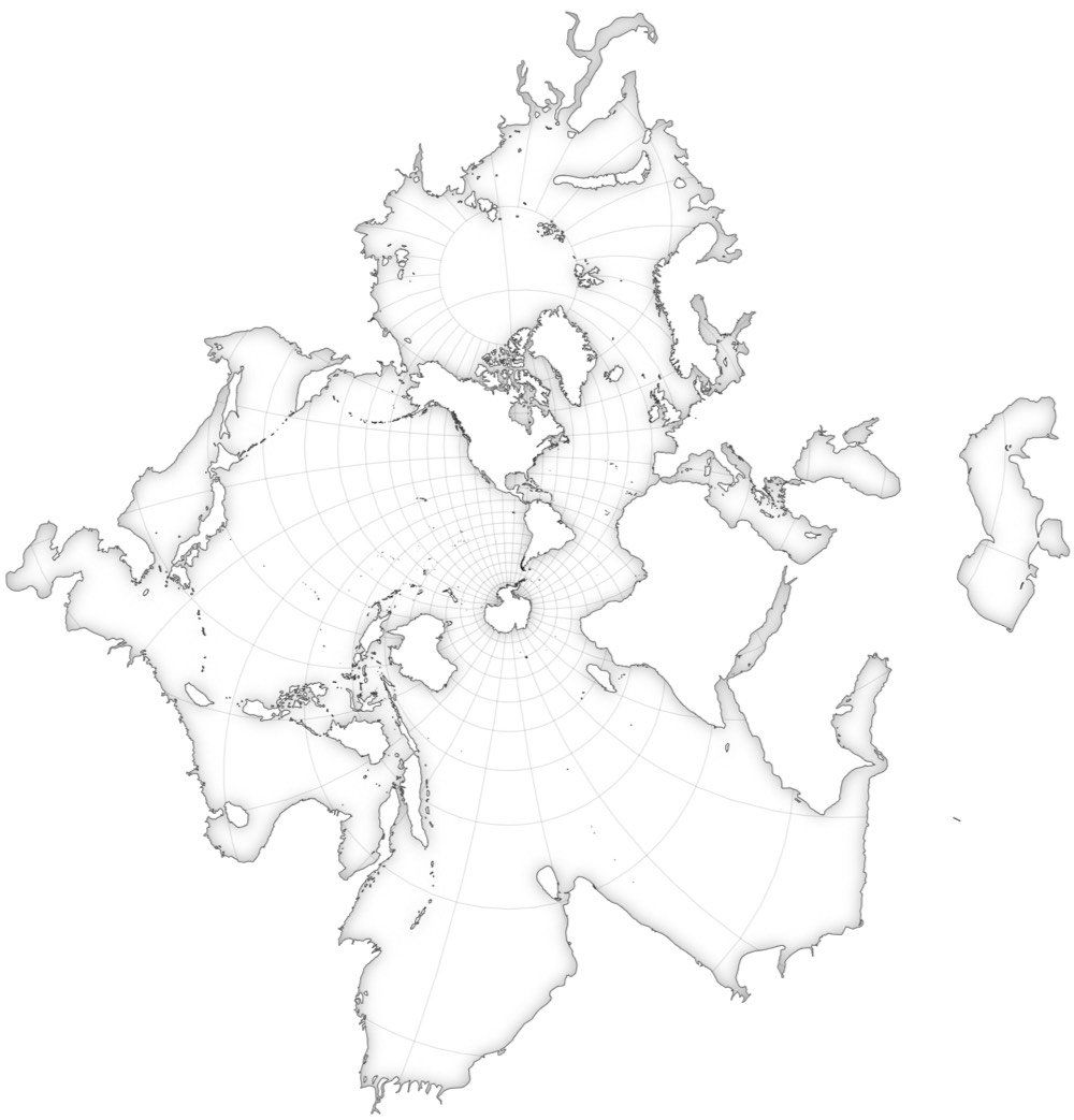 Spilhaus Map