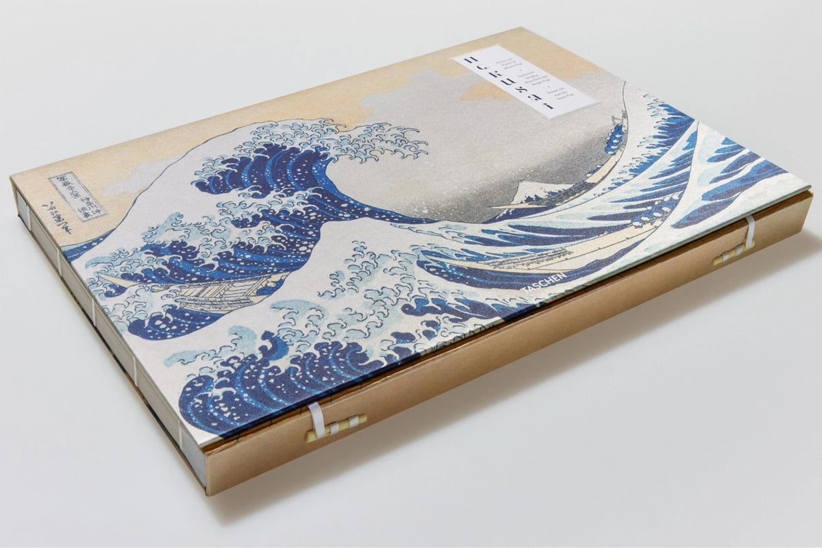 the book cover of Hokusai. Thirty-Six Views of Mount Fuji.