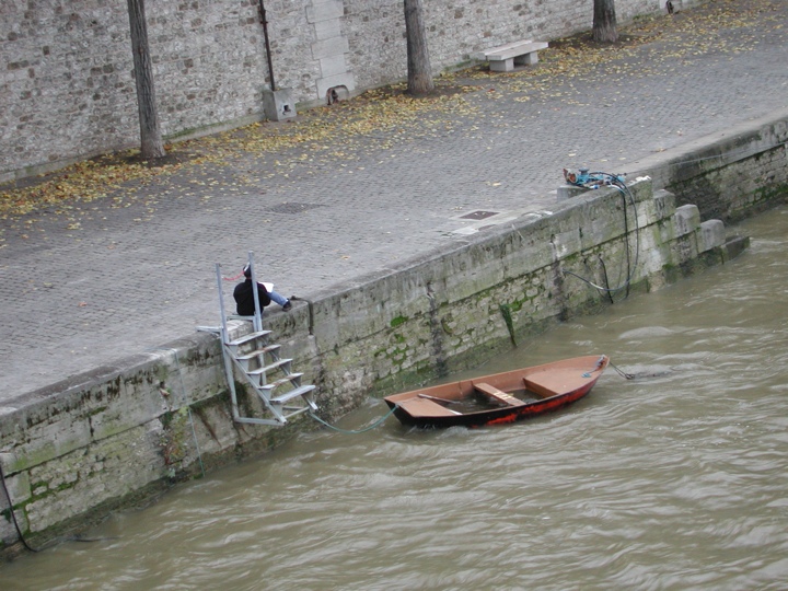 A man and his boat