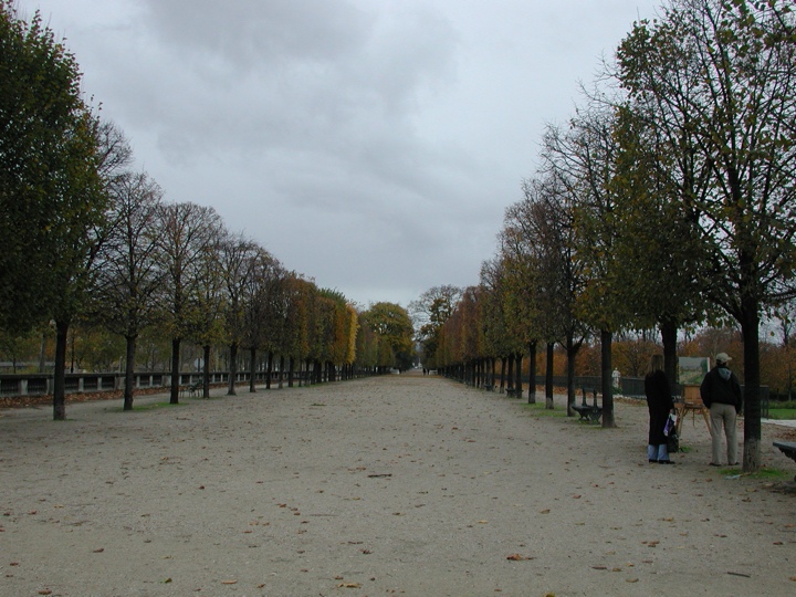 Painting the jardin