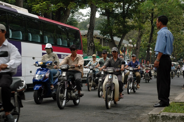 Motorbike army