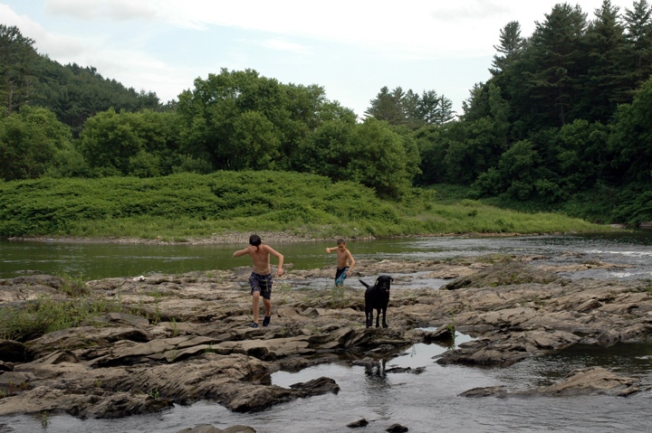 Near Quechee Gorge in Vermont