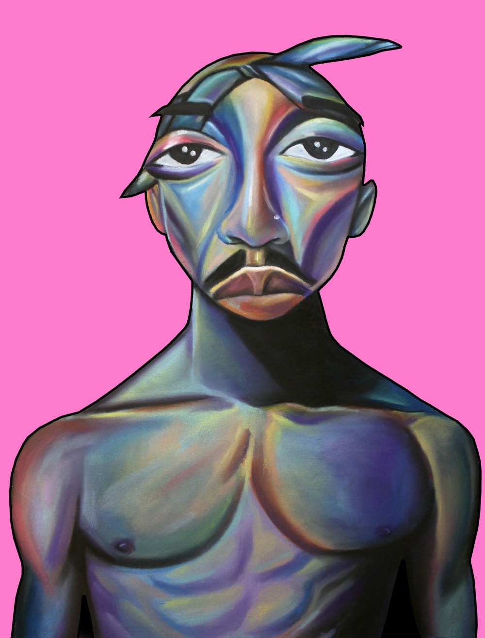 Alim Smith's Surreal Paintings Pay Homage To Black Icons And Memes