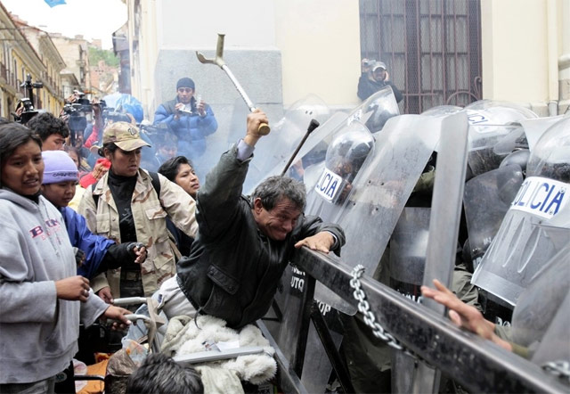 Bolivia Wheelchair Riots