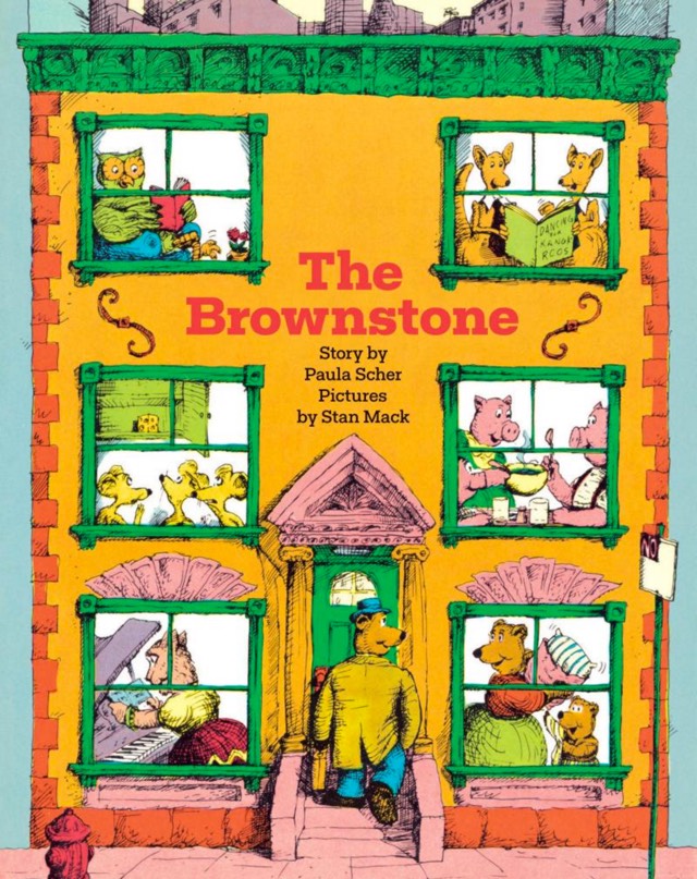 The Brownstone by Paula Scher