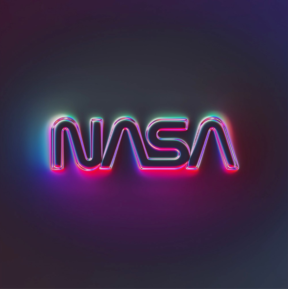 colorful NASA logo