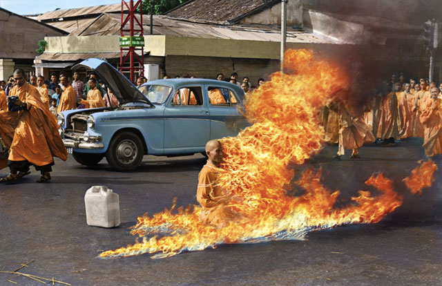 Colorized Thich Quang Duc