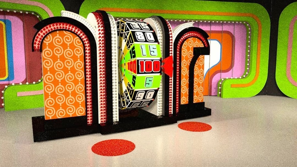 digital recreation of the set of The Price Is Right