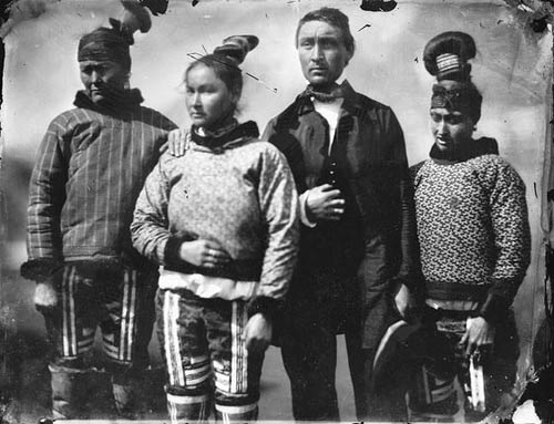 Inuit group, 1854