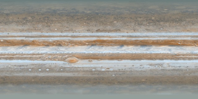 Jupiter Flat Map