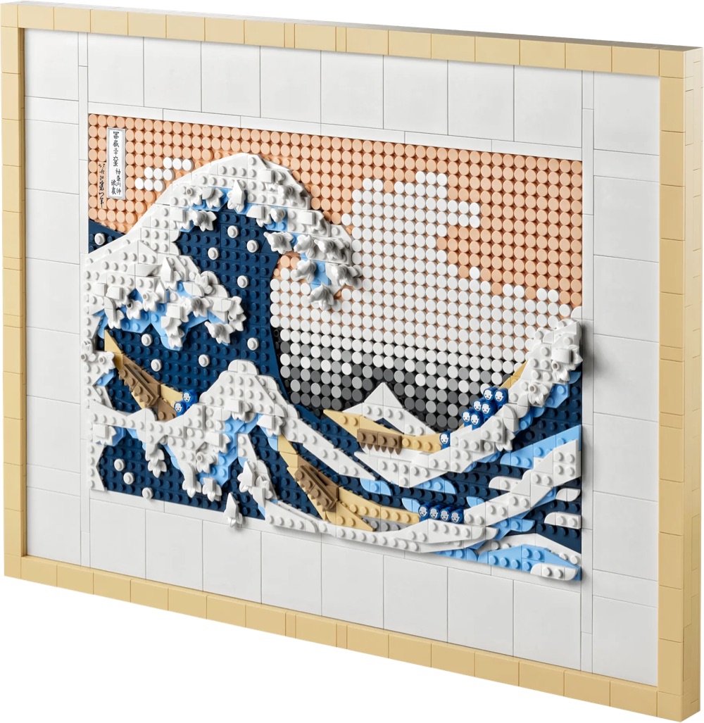 Lego set based on The Great Wave Off Kanagawa