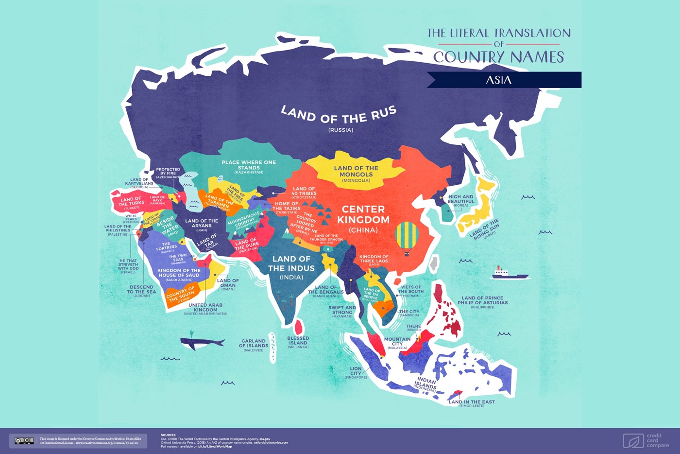 Literal World Map