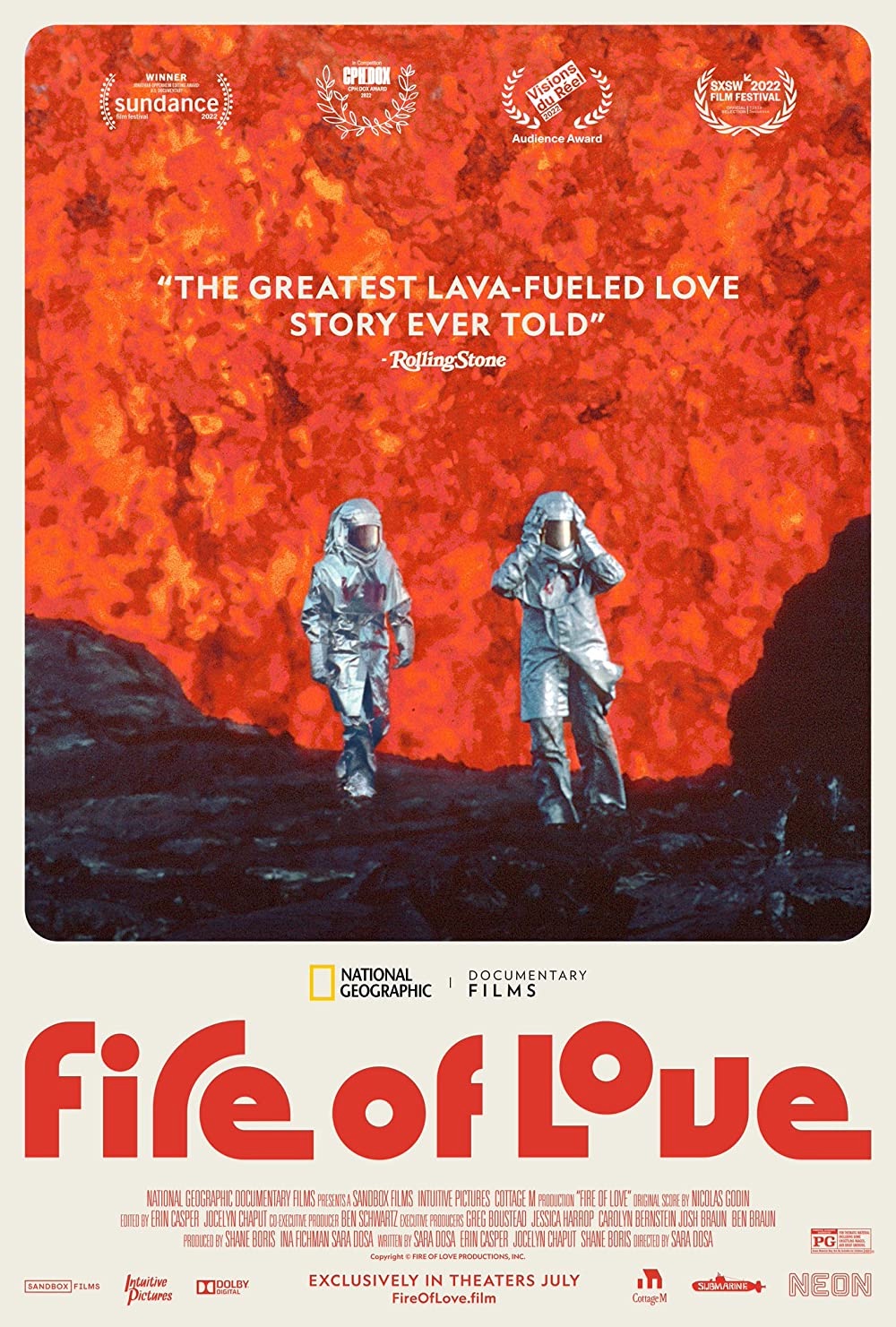 poster film Fire of Love