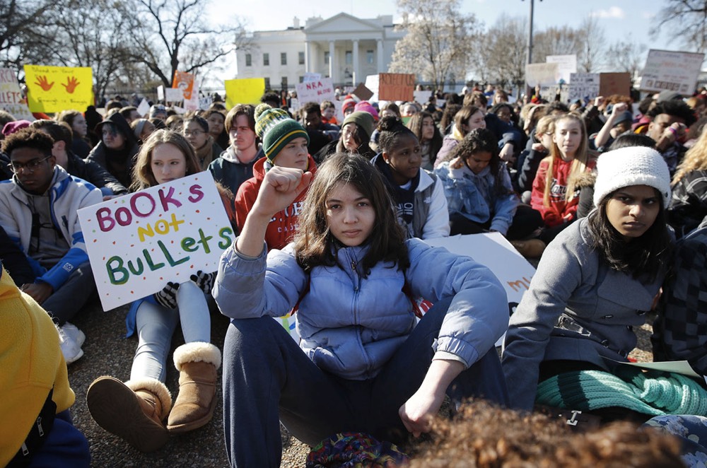 A recap and photos of National School Walkout Day