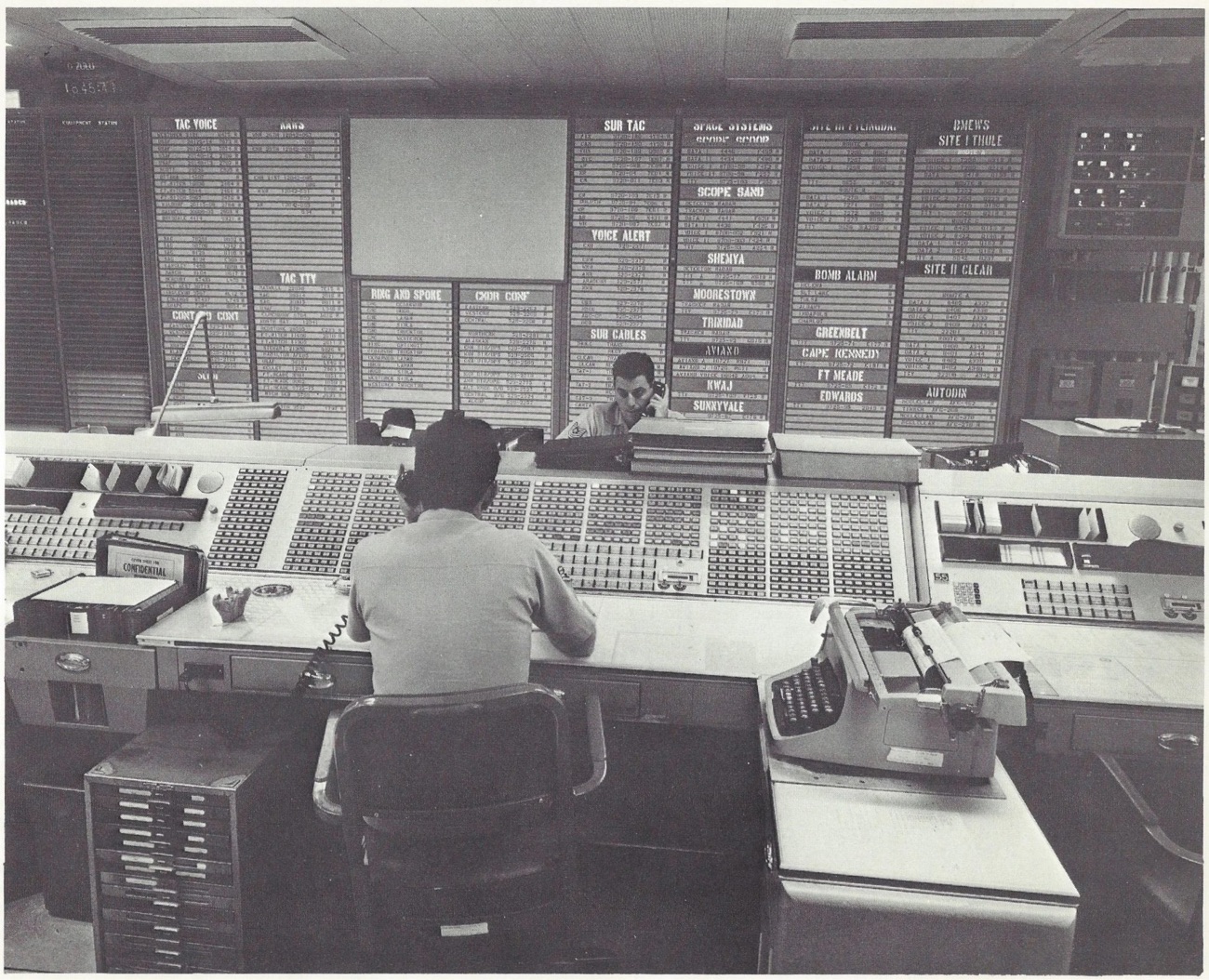 Inside NORAD’s Cheyenne Mountain Combat Center (c. 1966)