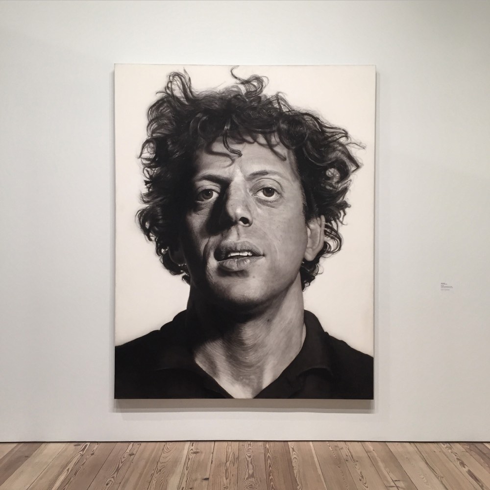 Philip Glass by Chuck Close