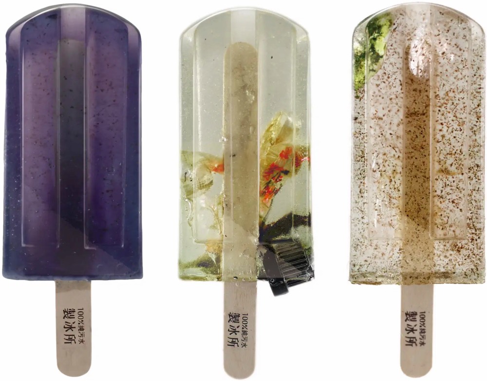 Polluted Water Popsicles