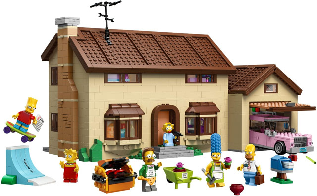 Simpsons House Lego