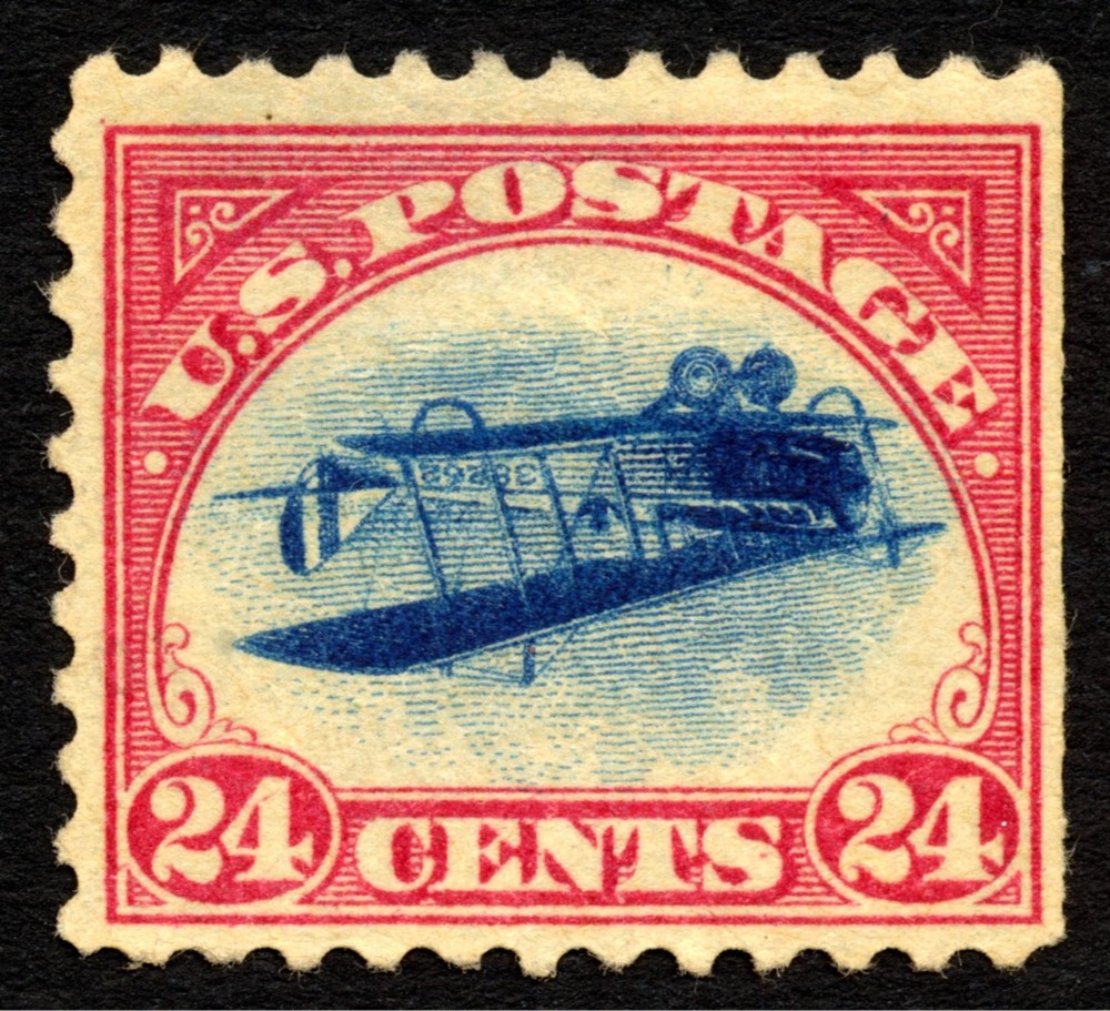 the Inverted Jenny postage stamp