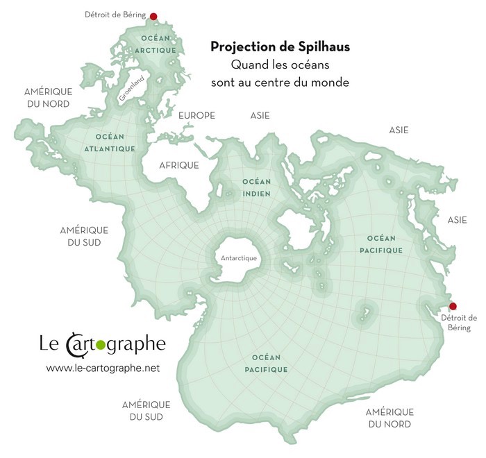 Spilhaus Map