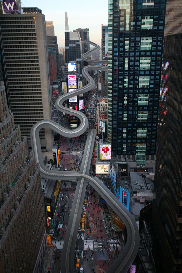Times Square Bobsled